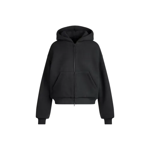 SKIMS FW25 Heavyweight Fleece Boxy ZIP UP Hoodie Sweatshirt Women's