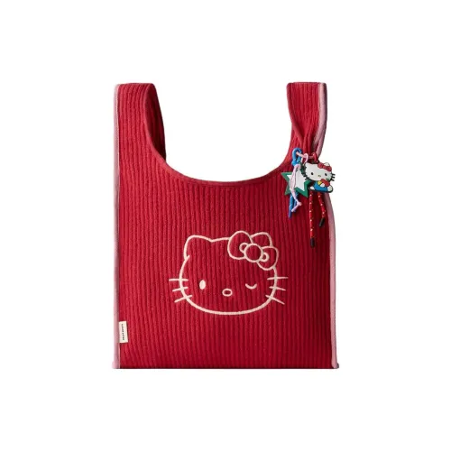 ZARA Sanrio Collaboration Полиэстер Сумка Женская Красная