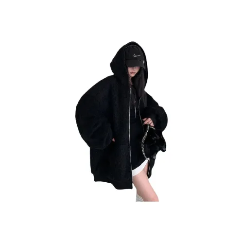 IWZI Черный Женские Бархатные Куртки