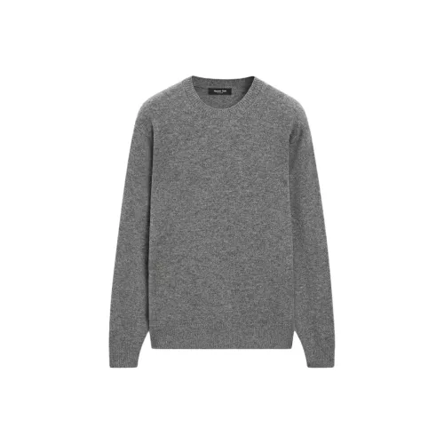 Massimo Dutti Серый Мужской Трикотаж