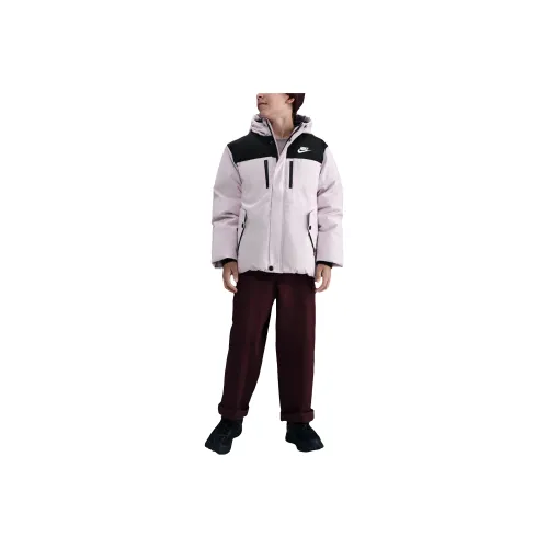 nike 019 Light Purple Kids Down Jackets nike 019 Светло-фиолетовый Kids Пуховики