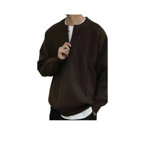 BANKONGSHAN Кардиган с молниями свитер мужской