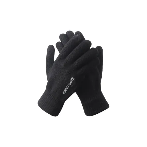 KOMY Акриловые вязаные перчатки унисекс