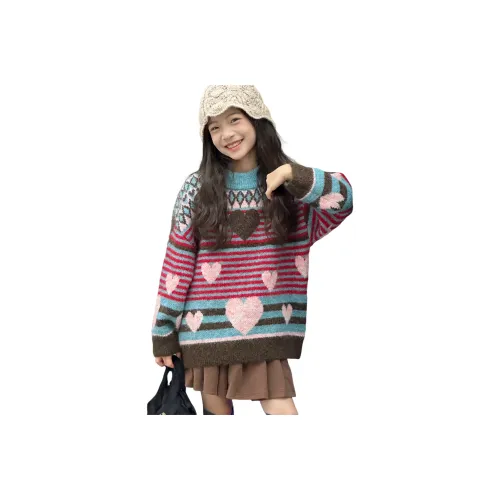 BaoLaXiaoJie Изображение Цвет Школьный возраст Свитера