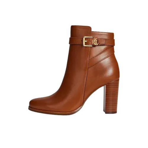 LAUREN RALPH LAUREN Brooke II Ботильоны 8,5 см Женские Коричневый