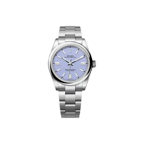 ROLEX Автоматический Механический Часы Мужские Oyster Perpetual 41 мм Синий