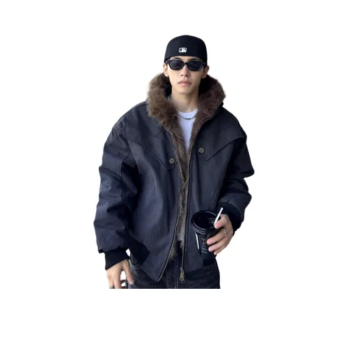 VNHP Темно-синие унисекс куртки