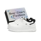 Бежевый Черный - Эксклюзивная обувь Коробка