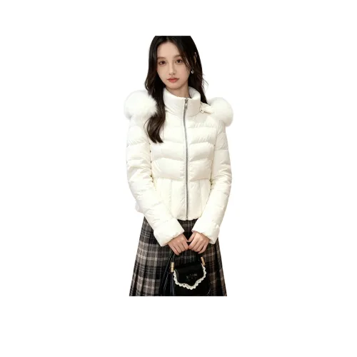 TXGN Белый Женские пуховики