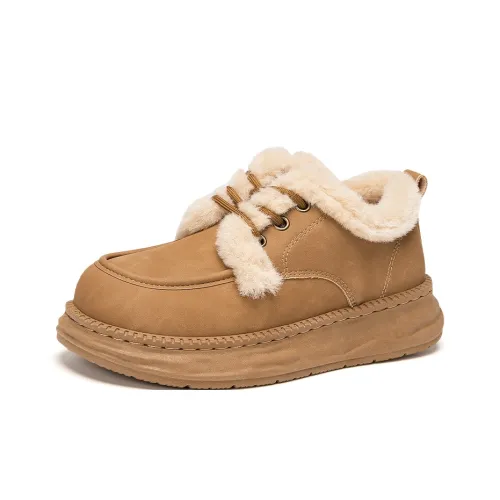 Warrior Термический Высота Увеличивающий Устойчивый к Износу Низкий Топ Утепленная Обувь Женская Хаки