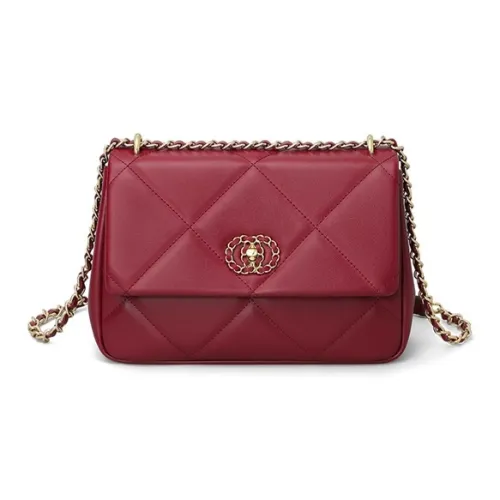 OUBOTE Сумка через плечо из синтетической кожи стандартная женская красная