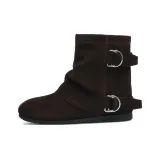 Коричневый с флисовой подкладкой