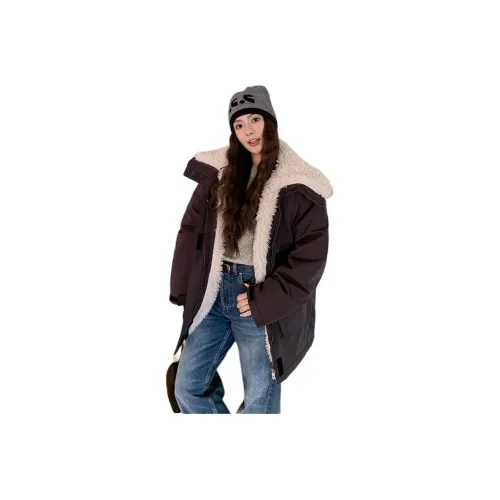 QIAOMONVHAI Хлопковый пуховик женский