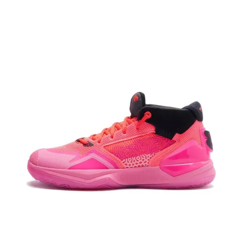 New Balance совместный бренд Kawhi 1 The Kawhi Романтический Выбор MID Топ Винтажные баскетбольные кроссовки Мужской Розовый