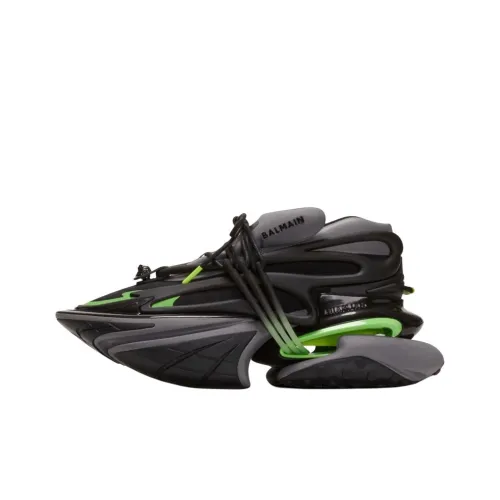 BALMAIN Повседневная обувь 7 см Мужская Черная