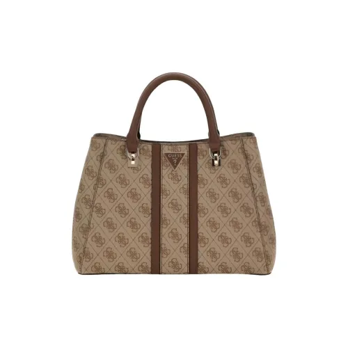 GUESS Кожа Сумка Стандартная Женская Коричневая