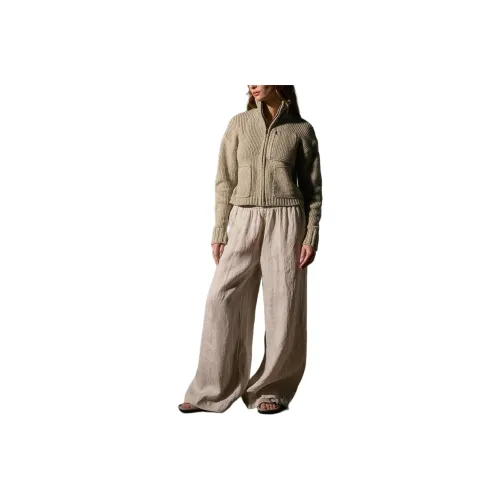 JAMES PERSE Cotton Knit Zip Передний свитер Женские