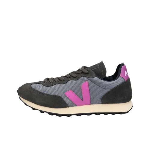 VEJA Rio Branco Low Топ Повседневная обувь Унисекс Серый Фиолетовый