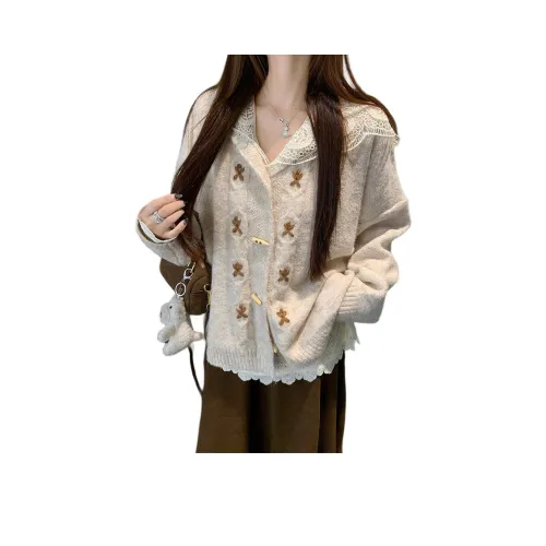 JECCI FIVE Овсяный [Не включено кружево внутренняя одежда] Женские трикотажные изделия