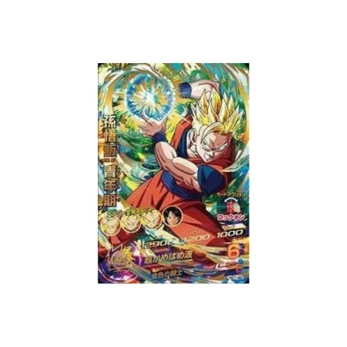 BANDAI Драконий Жемчуг Герой UR Карта Супер Сайян Гоку IP Аниме Карточка 1 Размер