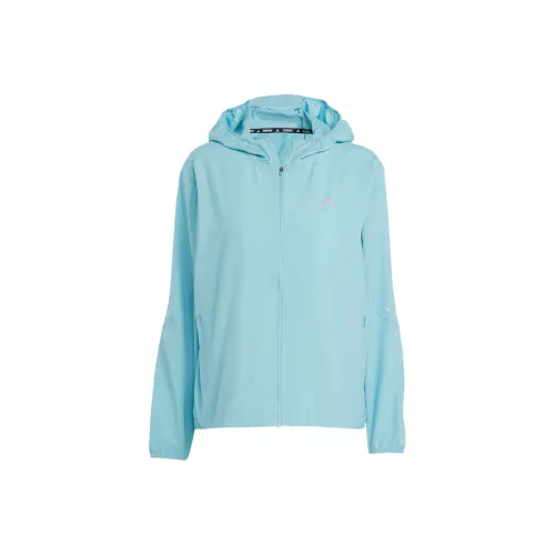 Adidas Светло-мятные Женские беговые куртки