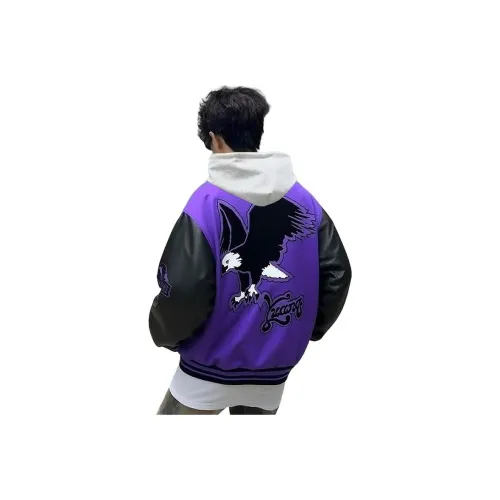 SOCKKEY Фиолетовый Унисекс Бейсбольные Джерси