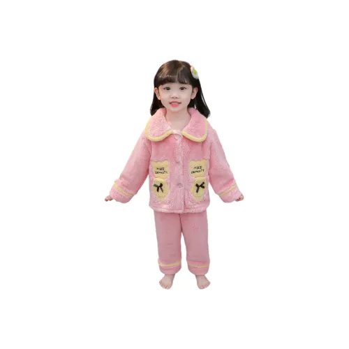 Qiao Ni Tong Домашняя одежда Набор для детей 3-7 лет