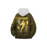 Армейский зеленый [MY1099 Хлопковый пуховик]