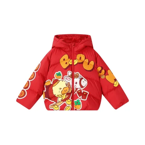 B.Duck Китай Красный Kids Пуховые Куртки