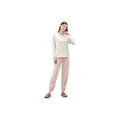 Top Melon Белый и Розовый Женские Пижамные Комплекты