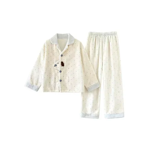 MEIJIAO Гороховый узор Такса [Комплекты одежды] Женские Пижамные комплекты