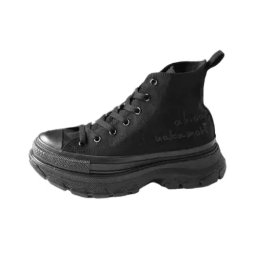 AKINA NAKAMORI x Converse All Star Trekwave High Top Canvas Shoes Unisex Black