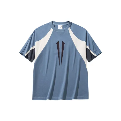 Anta T-Shirt Унисекс Rosemary Blue