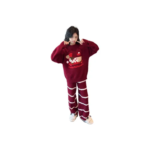 Qiao Ni Tong Красный Двухкомпонентный Набор Kids LOUNGE Набор