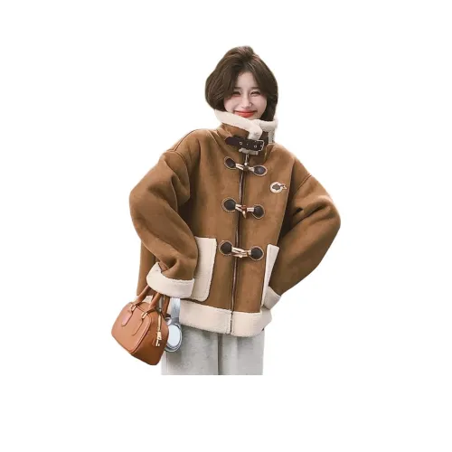 MEXICAN Бархат Feel Пальто Женское