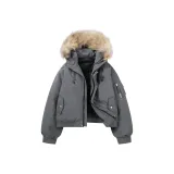 Речной камень серого цвета