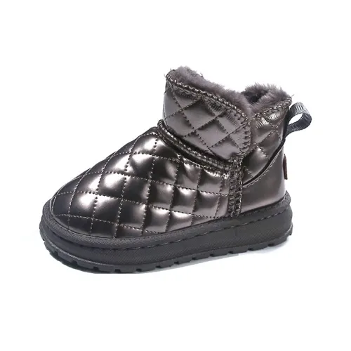 CAMKIDS Противоскользящая устойчивая к истиранию толстая утепленная обувь для подростков