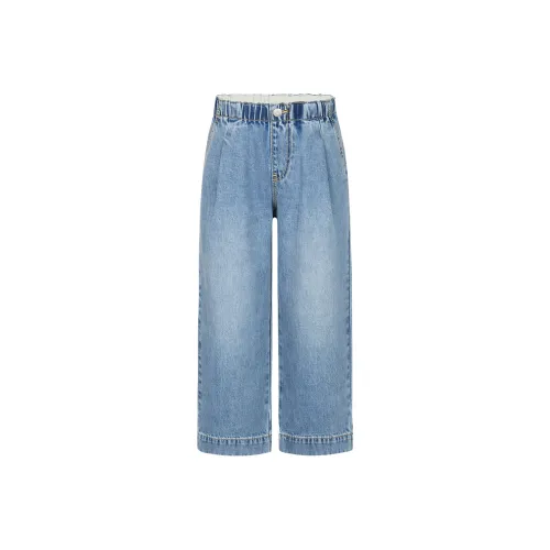 Little MO CO. Джинсовый синий Kids Джинсы