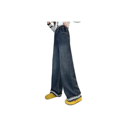 Meng Jia Class Школьный возраст Джинсы