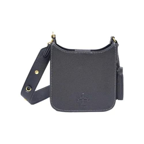 TORY BURCH THEA Кожаная Сумка через плечо Мини Женская Черная