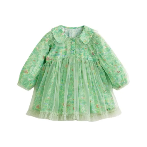 MARC JANIE Зеленые Детские Платья