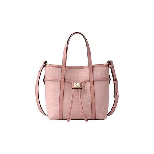 FION Искусственная кожа с коровьей кожей сумка стандартная женская розовая