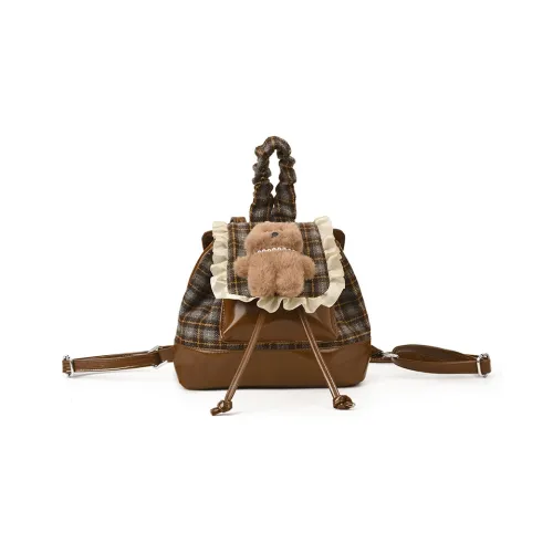 AUNG ПУ (полиуретан) Рюкзак Стандартный Серый Оранжевый Зеленый