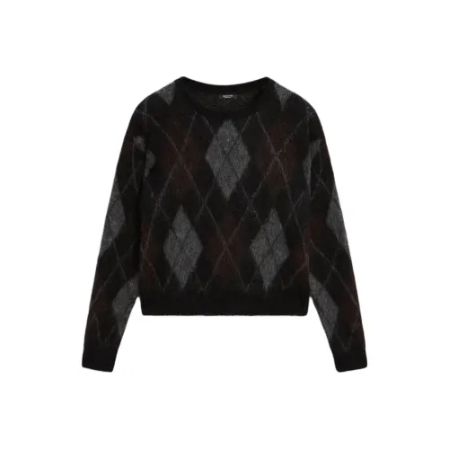 Massimo Dutti Черный Женский Трикотаж