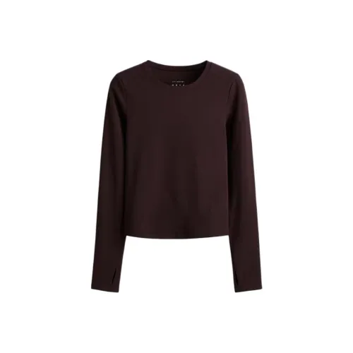 H M Chocolates Сливовый Женские T Рубашки