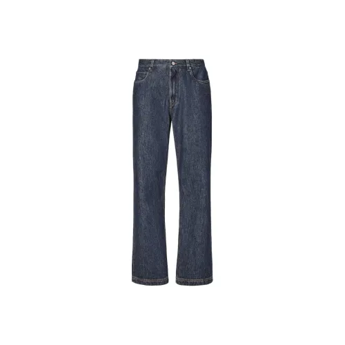 FENDI Blue Men's Jeans FENDI Синий Мужские Джинсы