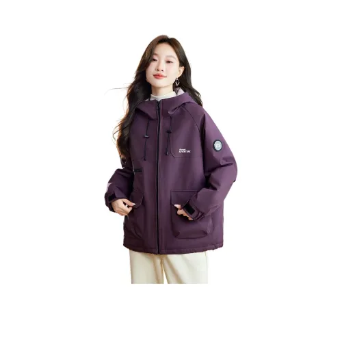 Yi Mengyuan Фуксия Женские Парки