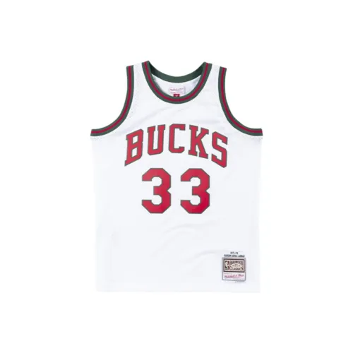 Mitchell Ness Белая мужская баскетбольная футболка