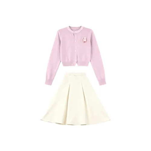 DXLM Vintage Женские Комплекты с Юбкой