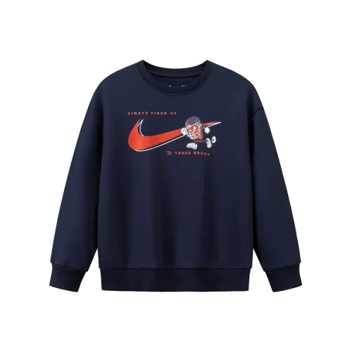 Nike 3Brand Индиго Kids Свитшоты